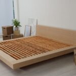 wooden bed frame DIY