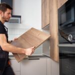 DIY wood cabinets